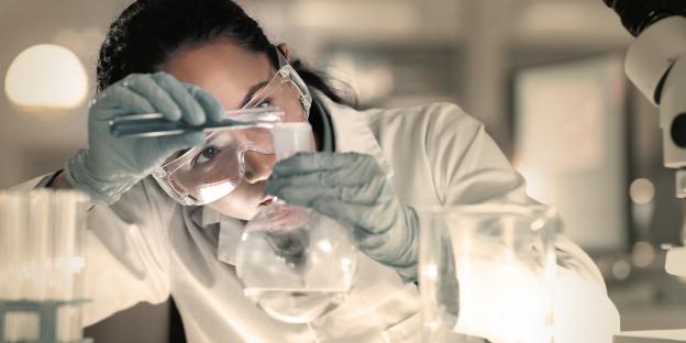 Placeholder image for Products - Woman in a laboratory